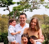 Fabiana Justus reuniu familiares e amigos em uma festa de aniversário intimista do filho Luigi neste sábado (29)