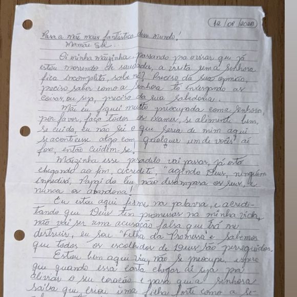 Leia na íntegra a carta escrita por Deolane Bezerra na prisão