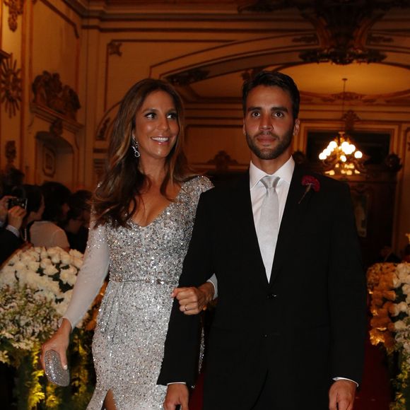 Ivete Sangalo e o marido, Daniel Cady, foram padrinhos de casamento de Preta Gil e Rodrigo Godoy