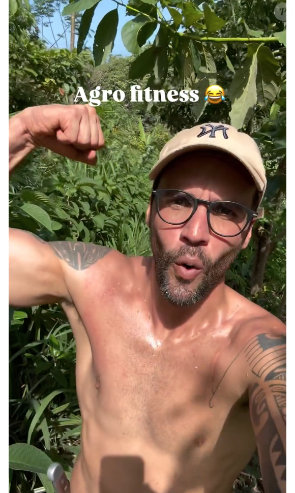 Ex-marido de Ivete Sangalo ainda destacou os bíceps no vídeo e impressionou com a boa forma