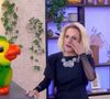 Ana Maria Braga chorou, emocionada, ao falar das mortes de Oscar Schmidt e do pai de Ana Paula Renault, Gerardo Renault