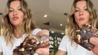 Chocolate não é vilão na dieta: essa receita de Gisele Bündchen não leva açúcar, ajuda na saciedade e te 'deixa feliz', garante nutricionista