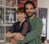 Novela 'Vale Tudo': grandes emoções prometem abalar a relação do casal Afonso (Humberto Carrão) e Solange Duprat (Alice Wegmann).