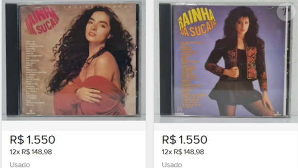 Cds nacional e internacional de 'Rainha da Sucata' chegam a custar até R$ 1550
