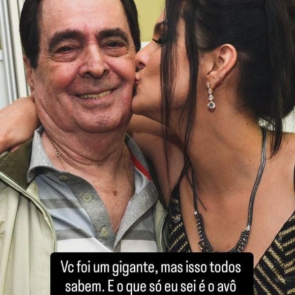 Neta famosa de Benedito Ruy Barbosa, atriz dá adeus ao avô, autor de novelas da Globo, após morte aos 95 anos com foto de família