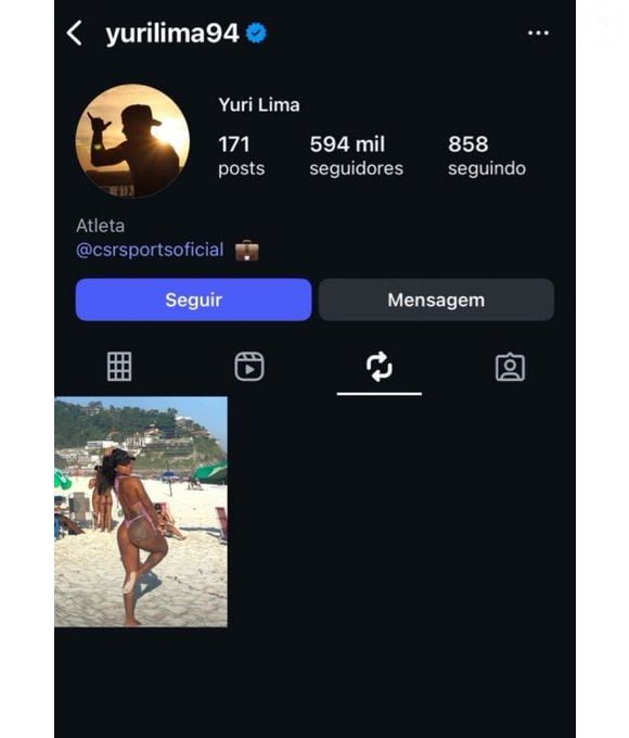 A nova polêmica envolvendo Yuri Lima, namorado de Iza, movimentou as redes sociais nesta semana. O ex-jogador de futebol repostou em seu perfil no Instagram a foto de uma mulher de biquíni