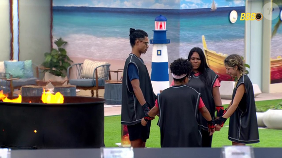 Brothers competiram no gramado em uma dinâmica que fez a casa pegar fogo no BBB 26