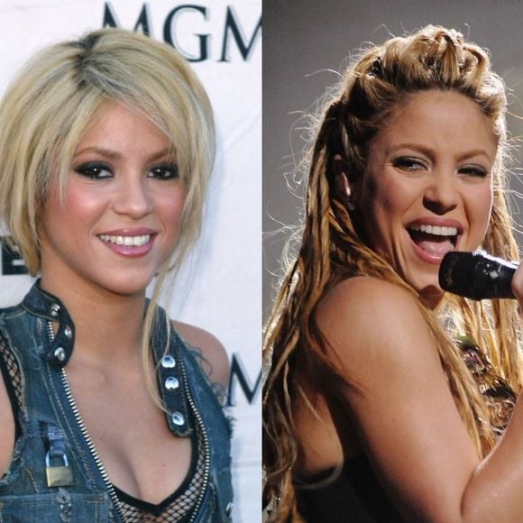 Antes e depois de Shakira: veja como cantora mudou sua aparência nos últimos 25 anos