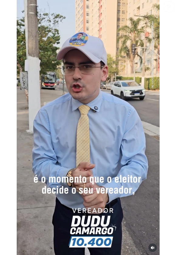 Depois do transplante, Dudu Camargo ainda deu o que falar ao se candidatar a vereador de São Paulo