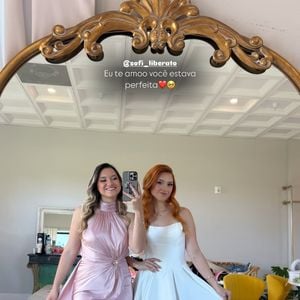 Sofia e Marina ficaram com a produtora do pai, Gugu Liberato, após a partilha do apresentador