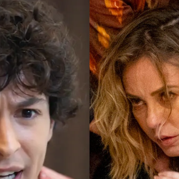 Em 'Vale Tudo', sentindo-se responsável, Heleninha promete ao filho que vai parar de beber.