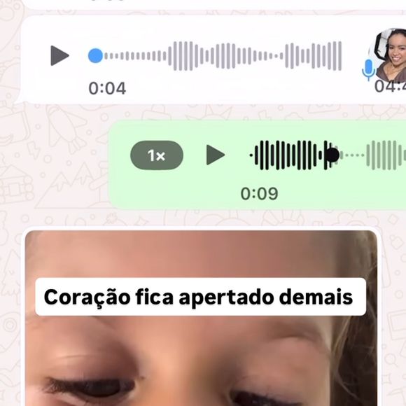Maria Flor pergunta: ‘Papai, tô com saudade de você. Onde você tá?’. ‘Coração fica apertado demais’, declarou Zé Felipe ao postar áudio