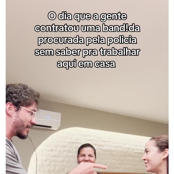 Em um vídeo publicado no TikTok, Eliezer comentou que, em uma ocasião, acabou contratando uma mulher foragida da Polícia sem saber