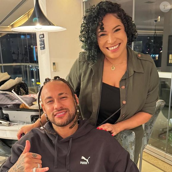 Neste domingo (18) Neymar resolveu atualizar o visual para curtir a final da Kings League Brazil