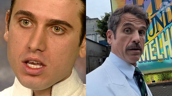 Antes e depois dos galãs da Globo: Eriberto Leão teve 'O Amor Está no Ar', de 1997, como sua primeira novela. O tempo foi muito generoso com ele