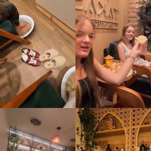 Rafaella Justus contou com a companhia da amiga, a atriz Pietra Quintela, no spa de orelhas