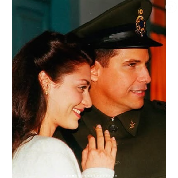 Edson Celulari foi par romântico de Maria Fernanda Cândido em 'Aquarela do Brasil' em 2000