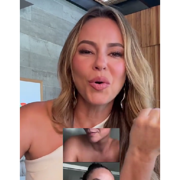 No vídeo publicado, Paolla mostrou algumas fotos que nunca publicou na web.