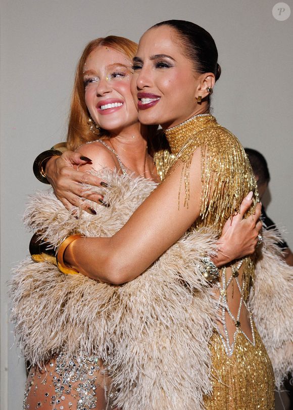 Marina Ruy Barbosa ganha abraço de Camila Pitanga no Baile Vogue 2025