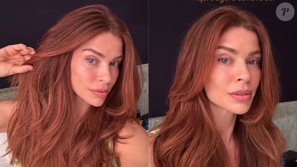 Adeus, loiro: Grazi Massafera compartilha mudança 'com e sem filtro' e valoriza beleza surreal na web