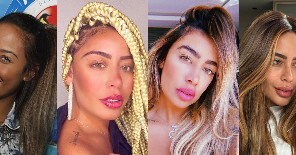 Antes e depois de Rafaella Santos: irmã de Neymar está irreconhecível ...