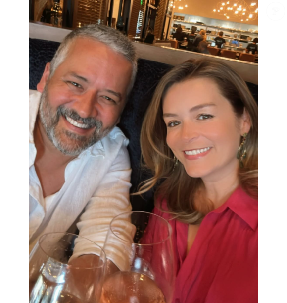 Bianca Castanho com o marido, o administrador de empresas Henry Canfield