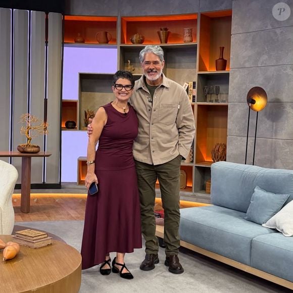 Hoje aos 62 anos, William Bonner apresenta o 'Globo Repórter' com Sandra Annenberg