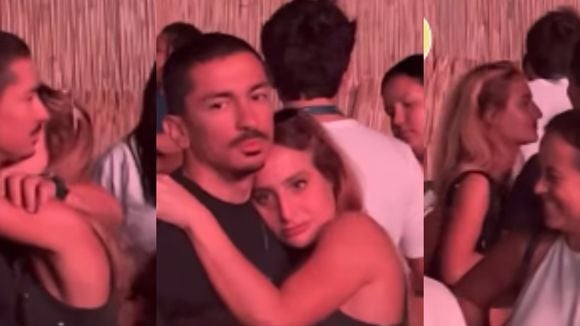 Amiga e cunhada? Bruna Griphão é flagrada em clima de romance com irmão da Anitta no show de Lady Gaga no Rio