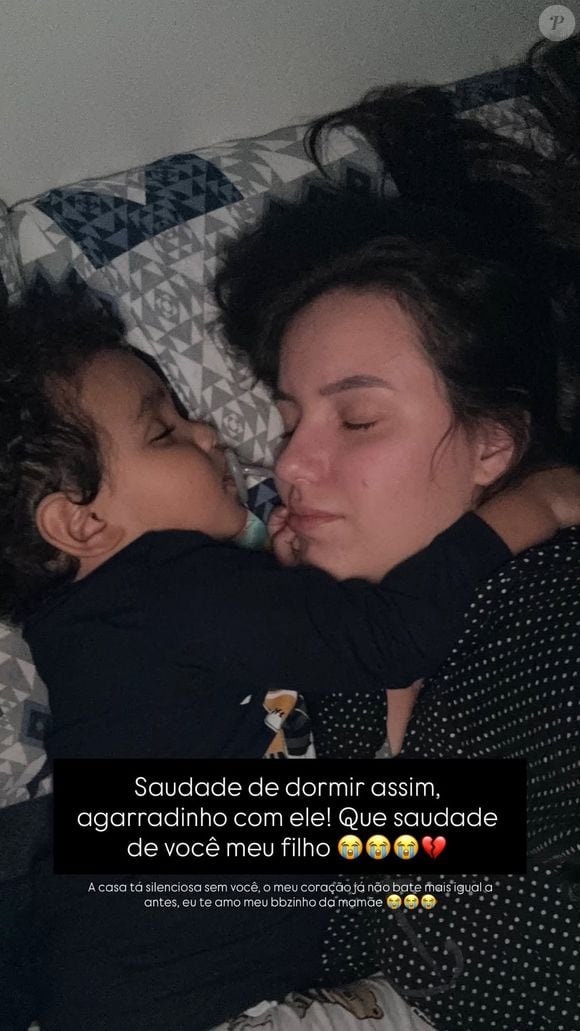 Após morte do filho de 2 anos, mãe de Benício expressou sua dor com a perda precoce: 'Mamãe daria tudo para te ver novamente. Eu te amo tanto. Eu sempre me lembrei de você com cor, porque você era luz por onde passava e coloria cada lugar'