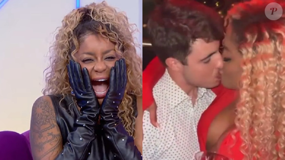 ‘Foi uma delícia’: Cariúcha, de 41 anos, rasga elogios a João Augusto, filho de Gugu, de 23, após beijão em festa