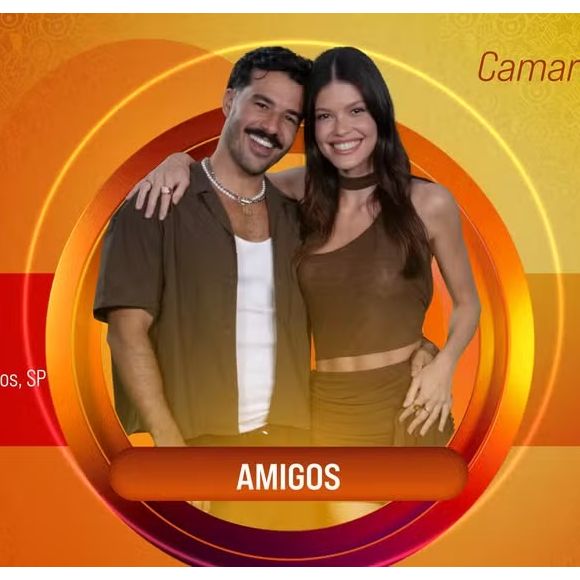 Vitória Strada no 'BBB 25'! A atriz entra com o amigo Mateus