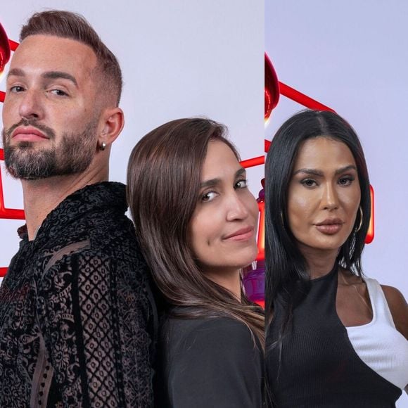 Daniele e Diego Hypólito e Gracyanne Barbosa e Giovanna estão no Paredão do 'BBB 25'