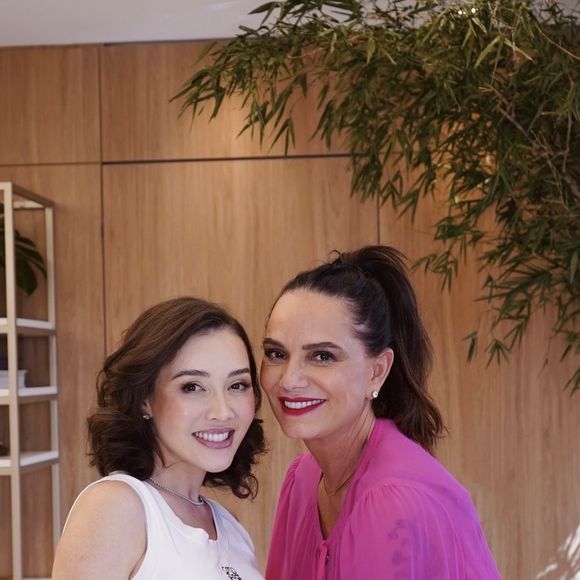 Procedimentos estéticos de Luiza Brunet visam a firmeza, luminosidade e rejuvenescimento da pele