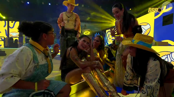 Ana Castela conversou com os brothers após show com hits no 'BBB 26'