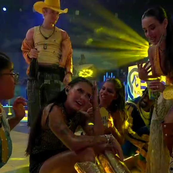 Ana Castela conversou com os brothers após show com hits no 'BBB 26'