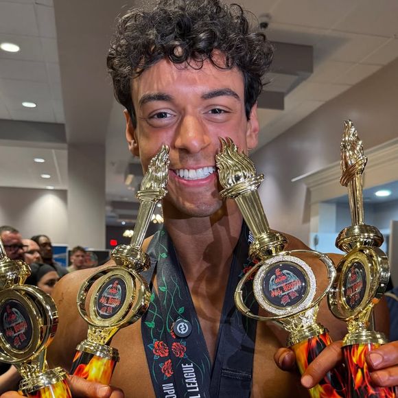 Ao todo, Victor Alexandre levu o primeiro lugar em 4 categorias, o segundo e uma e terceiro em outra