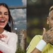 Sem luxo e sem Neymar: Amanda Kimberlly comemora aniversário de 2 anos de Helena, 3ª filha do jogador, com festinha simples e bolo delicado. Fotos!