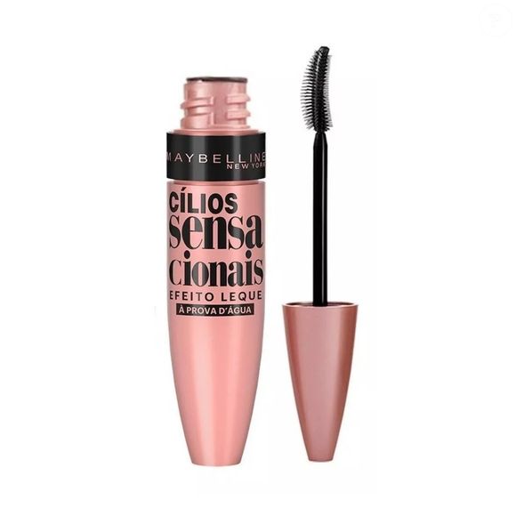 Máscara De Cílios Sensacionais A Prova D'água Maybelline