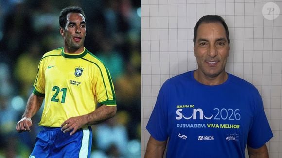 Antes e depois de Edmundo: ele já foi considerado um dos grandes galãs do futebol brasileiro, e segue impressionando com sua aparência