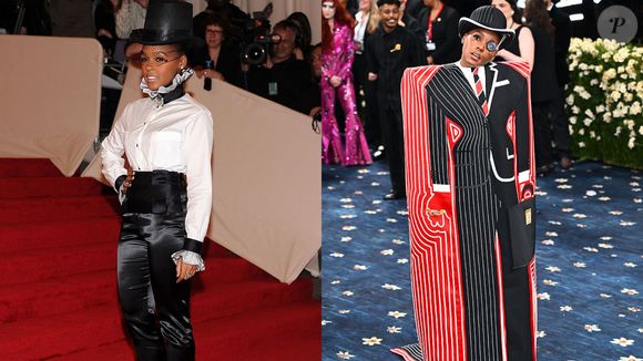 Uma das rainhas do tapete vermelho Janelle Monáe apareceu pela primeira vez no MET Gala em 2003