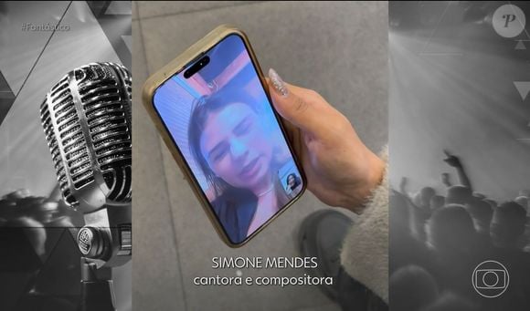Simaria revelou que a irmã, Simone, está lhe dando total apoio