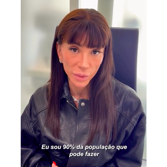 Maya Massafera detalhou que, antes da cirurgia, fez uma penca de exames
