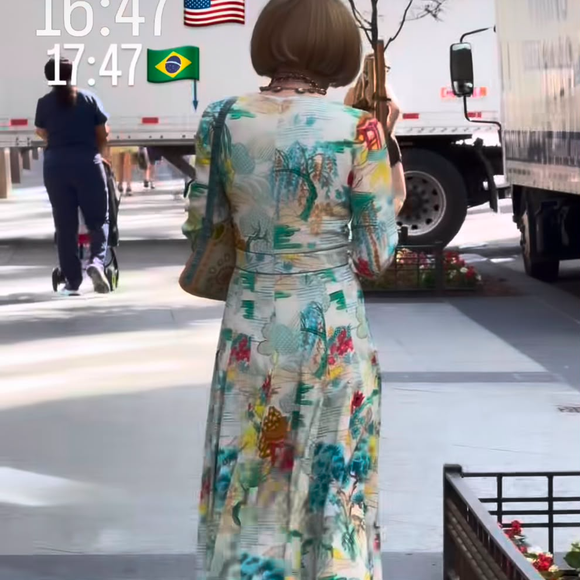 Anna Wintour, referência máxima do jornalismo de moda, foi reconhecida por Virgínia Fonseca durante encontro em Nova York