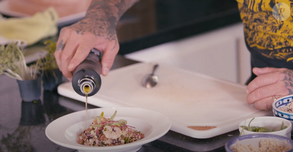 Por fim, um toque de azeite deixa tudo mais interessante