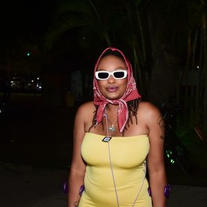 Haonê Thinar em festa de confraternização da novela 'Dona de Mim', da TV Globo