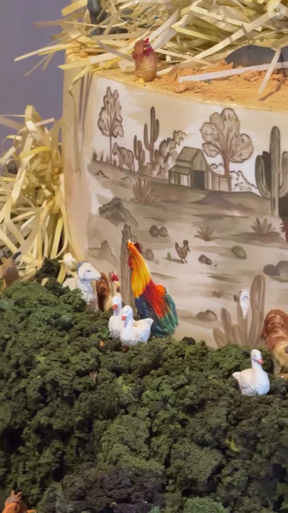 Bolo de José Leonardo foi pensado nos mínimos detalhes para traduzir o tema da festa