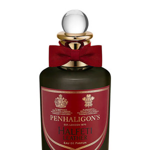 Halfeti Leather (Penhaligon’s) 100ml | R$ 2.582,00 - ícone da perfumaria de nicho, ele mistura tangerina, cardamomo e açafrão nas notas de topo. No coração, rosa, ameixa e pimenta adicionam complexidade, enquanto o fundo de couro, incenso, almíscar e âmbar garante sofisticação. Ideal para quem busca uma fragrância autoral e cheia de personalidade