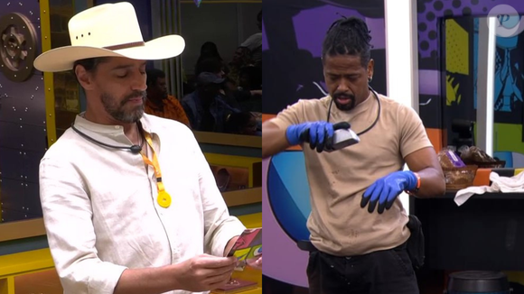 Alberto Cowboy, primo de Victor e Leo no BBB 26, vetou Leandro da Festa do Líder