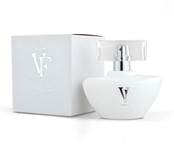 O perfume VF Bloom, 75mL - desodorante colônia, da We Pink.