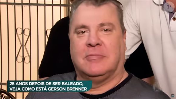 Gerson Brenner viu sua carreira ser interrompida ao levar um tiro na cabeça em agosto de 1998, dias após terminar de gravar a novela 'Corpo Dourado'